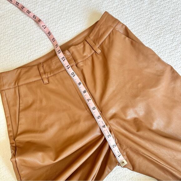 Commando Faux Leather 7/8 Pants  Cocoa Tan Brown - Picture 7 of 10